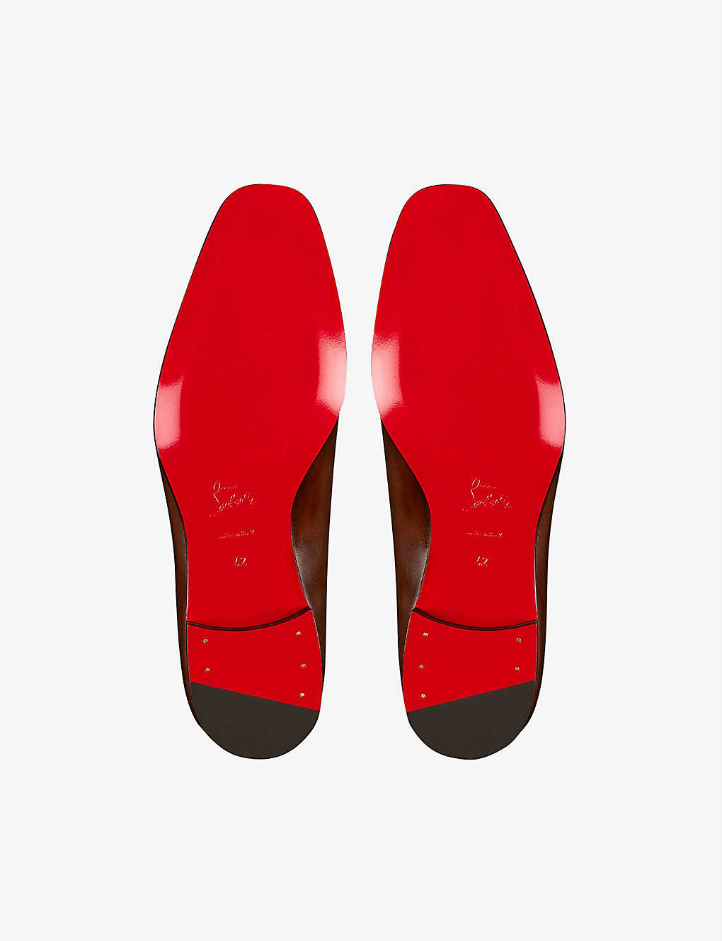 CHRISTIAN LOUBOUTIN Lafitte leather Oxford shoes