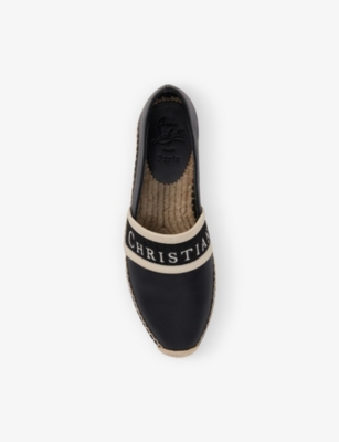 CHRISTIAN LOUBOUTIN Nanoletta leather espadrilles