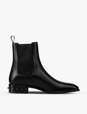 CHRISTIAN LOUBOUTIN Samson leather Chelsea boots