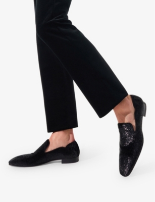 mens black christian louboutin dress shoes