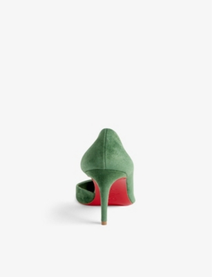 CHRISTIAN LOUBOUTIN Iriza 85 suede courts