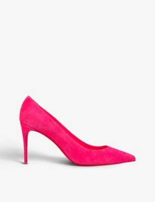 CHRISTIAN LOUBOUTIN Kate 85 suede courts