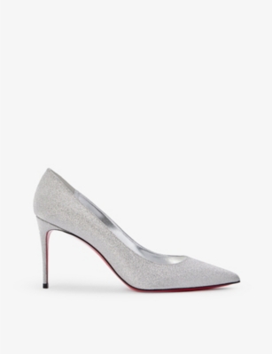 CHRISTIAN LOUBOUTIN - Kate 85 glitter courts | Selfridges.com