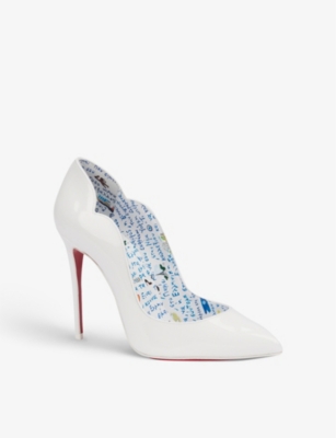 CHRISTIAN LOUBOUTIN Hot Chick 100 patent-leather courts