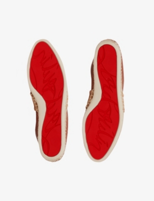 CHRISTIAN LOUBOUTIN Nanoletta leather loafers