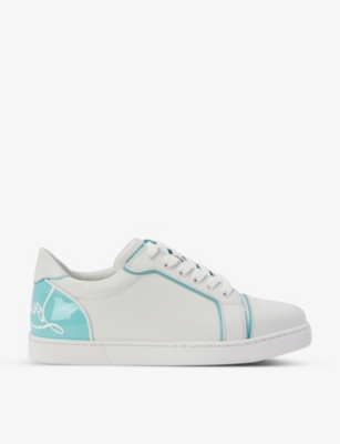 CHRISTIAN LOUBOUTIN Fun Vieira leather trainers