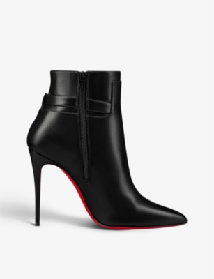 CHRISTIAN LOUBOUTIN So Kate 100 leather heeled ankle-boot