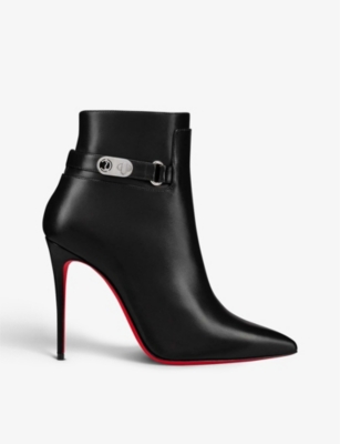 CHRISTIAN LOUBOUTIN So Kate 100 leather heeled ankle-boot