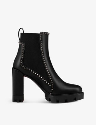 Christian Louboutin Women's Out Lina Embellished Ankle Boots