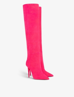 CHRISTIAN LOUBOUTIN Astrilarge suede heeled boots