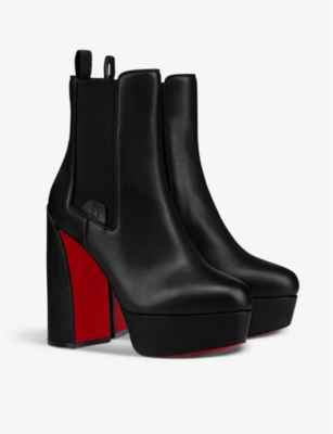 CHRISTIAN LOUBOUTIN Movidastic leather heeled boots