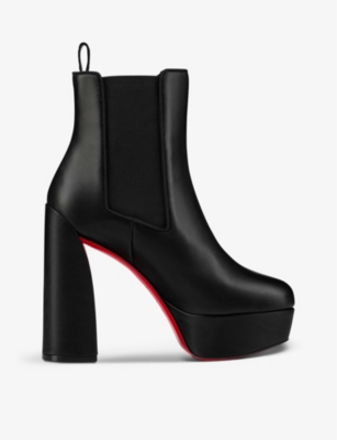 CHRISTIAN LOUBOUTIN Movidastic leather heeled boots