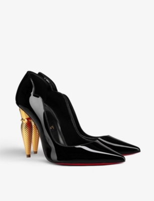 CHRISTIAN LOUBOUTIN Lipchick Pump 100 leather courts