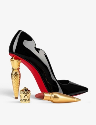 CHRISTIAN LOUBOUTIN Lipchick Pump 100 leather courts