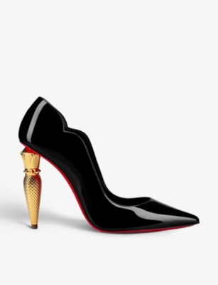 CHRISTIAN LOUBOUTIN Lipchick Pump 100 leather courts