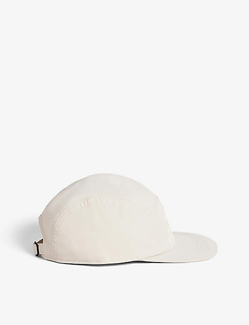 TED BAKER: Panel stitched woven baseball cap