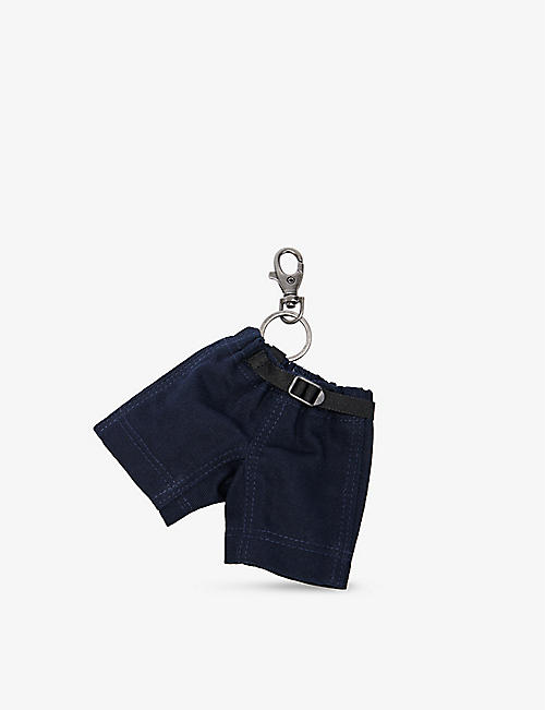 克西语：G-Shorts 短裤造型棉质钥匙环