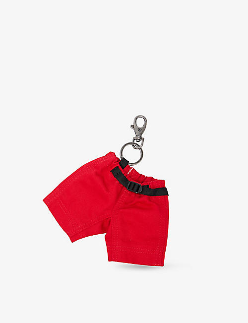 克西语：G-Shorts 短裤造型棉质钥匙环