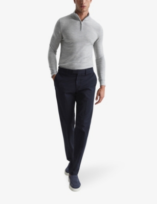 Reiss Blackhall In Soft Grey Mouli