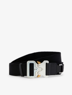 1017 ALYX 9SM ベルト 1017 ALYX 9SM - Rollercoaster-buckle woven and leather belt