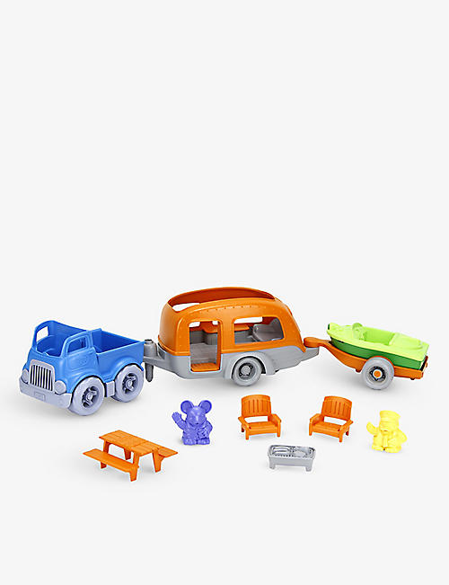 GREEN TOYS: Recycled-plastic RV camper set