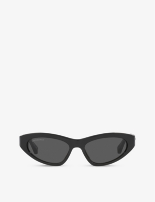 BALENCIAGA: BB0207S cat-eye frame acetate sunglasses