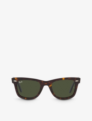 Ray Ban Ray-ban Womens Brown Rb2140 Wayfarer Acetate Sunglasses