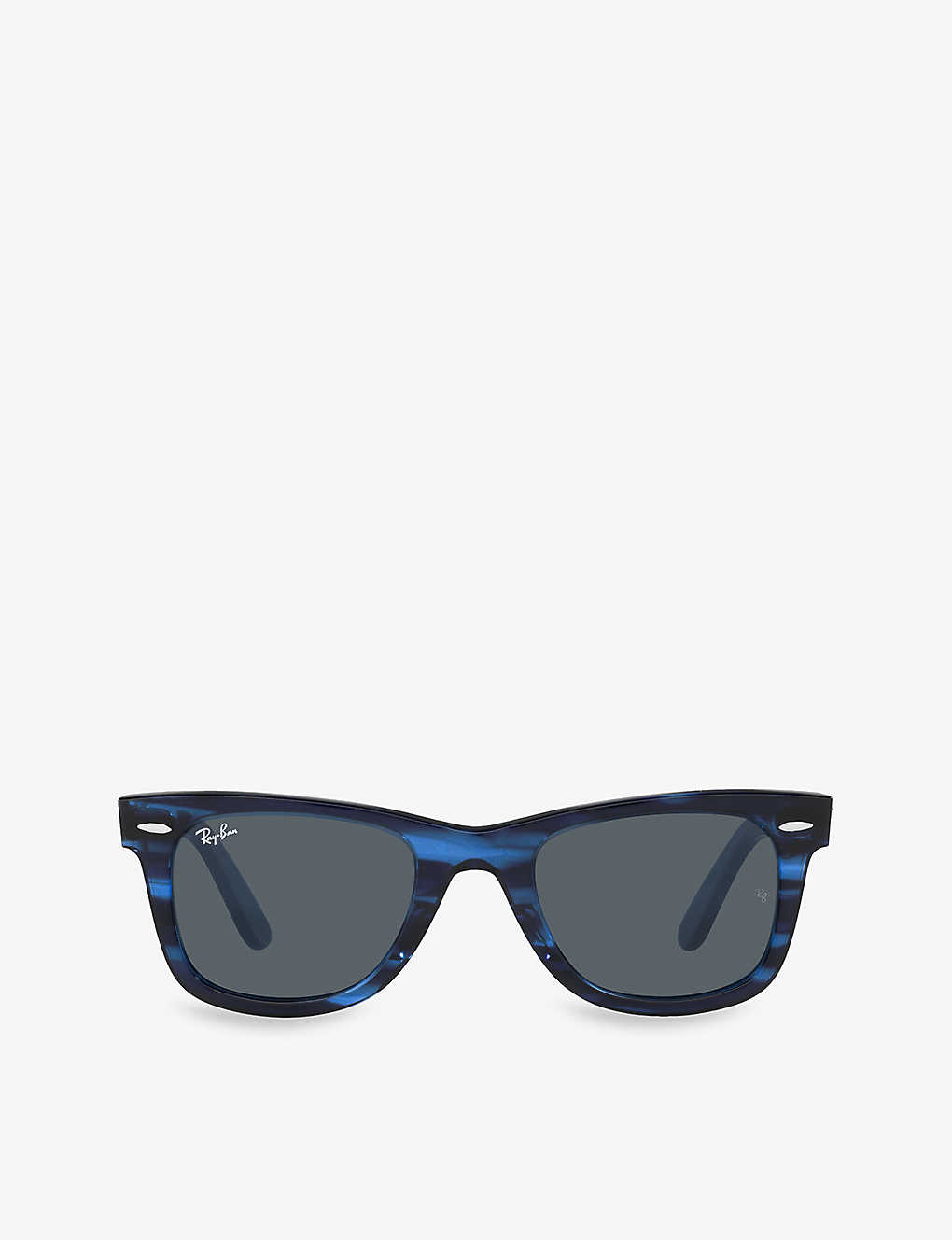 Ray Ban Ray-ban Womens Blue Rb2140 Wayfarer Acetate Sunglasses