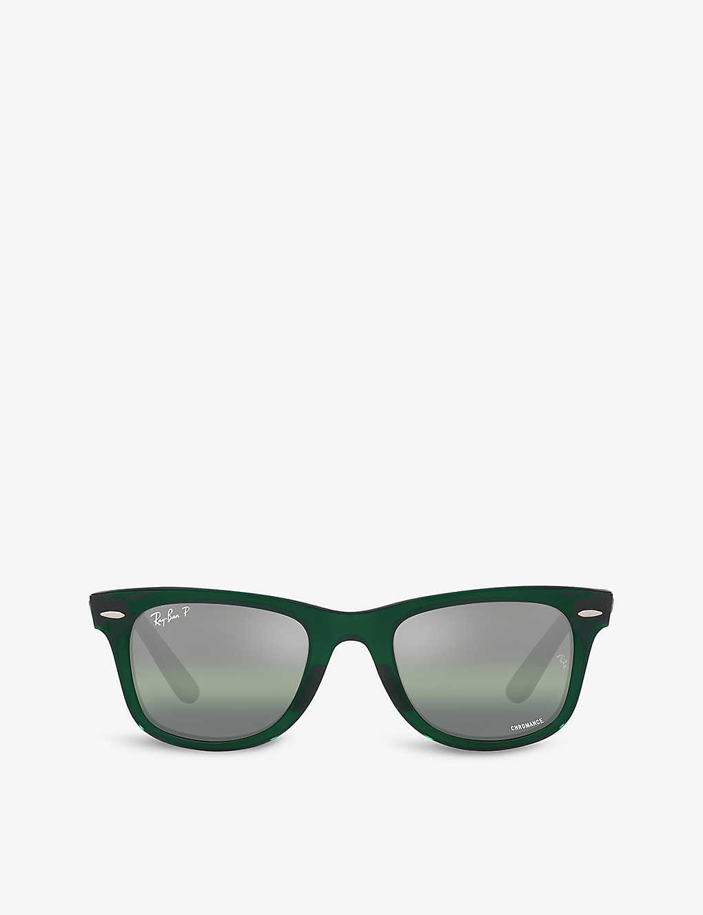 Ray Ban Ray-ban Womens Green Rb2140 Wayfarer Acetate Sunglasses