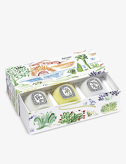 DIPTYQUE: Summer Essentials limited-edition scented candles set of three