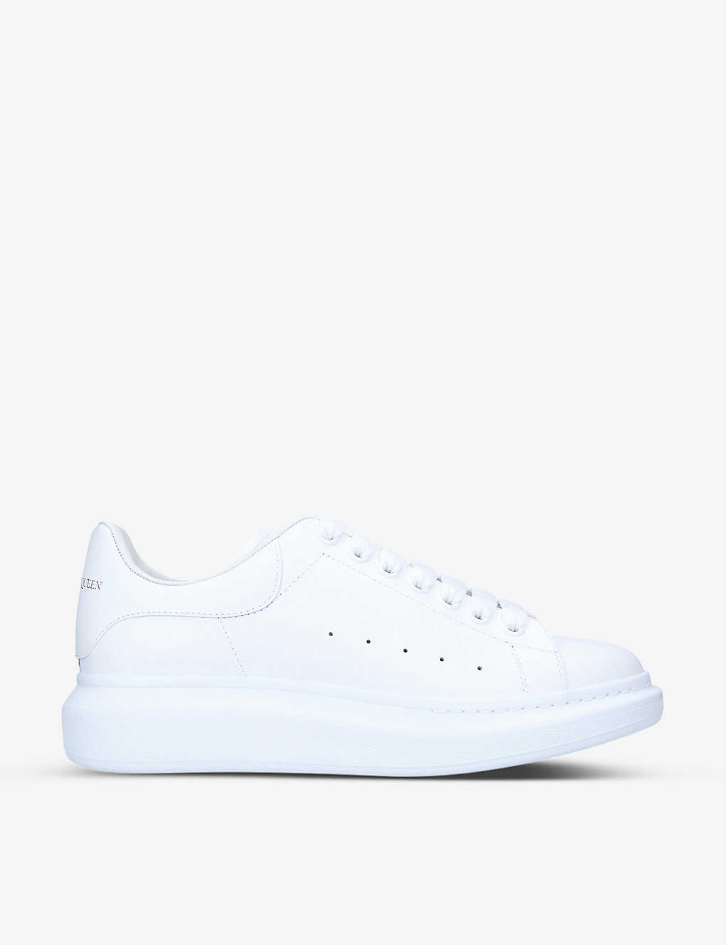 Alexander Mcqueen Men's White/oth Men's Show Chunky-sole Suede Low-top Trainers