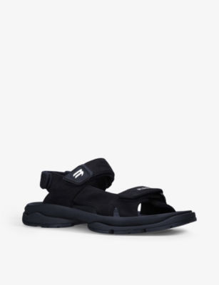 BALENCIAGA Tourist brand-patch mesh sandals