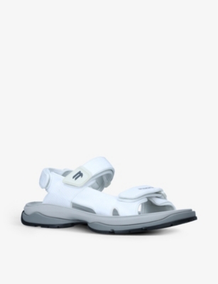 BALENCIAGA Tourist brand-patch mesh sandals