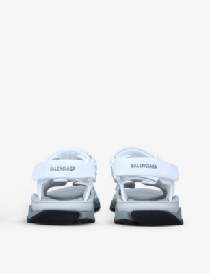 BALENCIAGA Tourist brand-patch mesh sandals