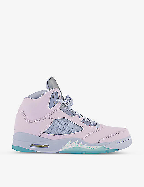JORDAN: Air Jordan 5 Regal Pink 高帮皮革运动鞋