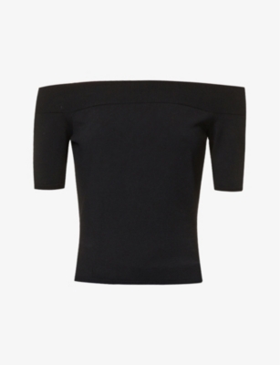 Alexander mcqueen hot sale black top