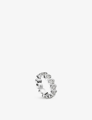 Bucherer Fine Jewellery Romance Alliances 18ct White-gold And 1.8ct Brilliant-cut Diamond Ring In White Gold