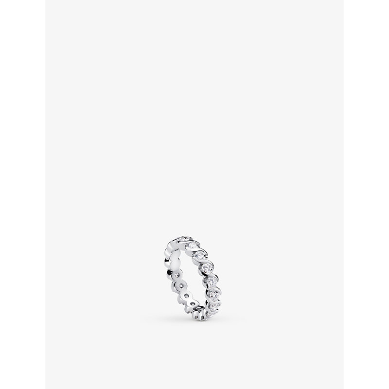 Bucherer Fine Jewellery Classics Romance Alliances 18ct White-gold 1.8ct Brilliant-cut Diamond Engagement Ring In White Gold