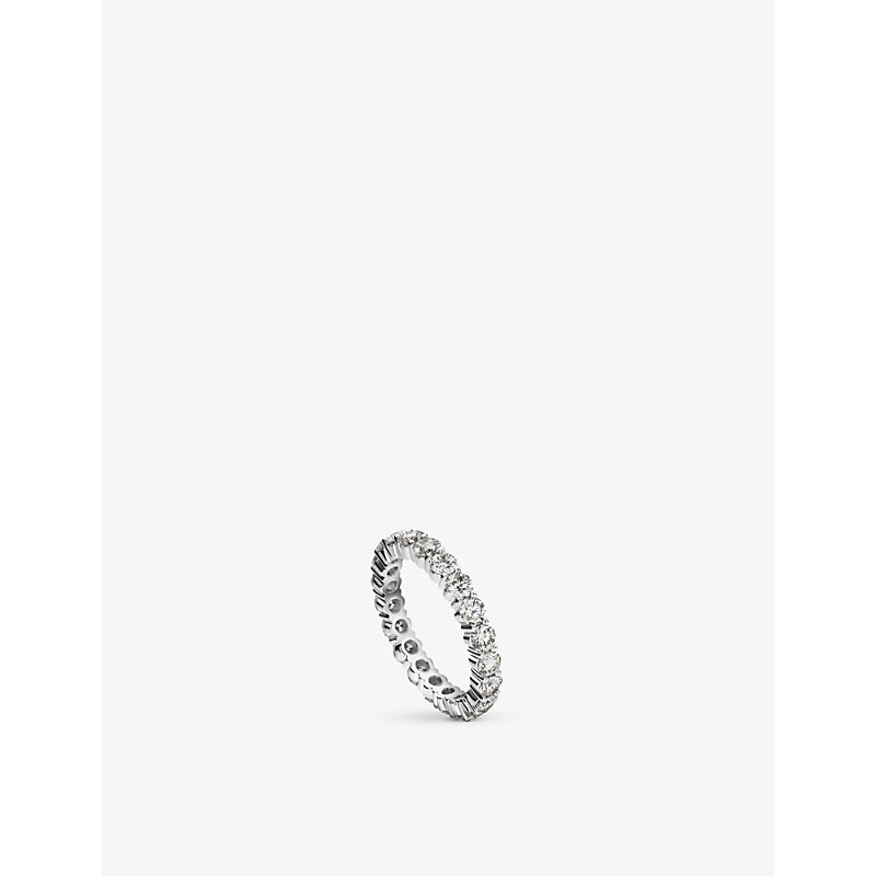Bucherer Fine Jewellery Classics Romance Alliances 18ct White-gold 2.1ct Brilliant-cut Diamond Engagement Ring In White Gold