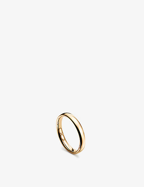 BUCHERER FINE JEWELLERY: Classics 18ct rose-gold wedding ring
