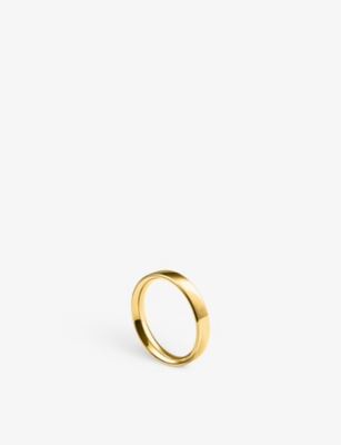 Bucherer Fine Jewellery Lacrima 18ct Yellow-gold Wedding Band Ring In Yellow Gold