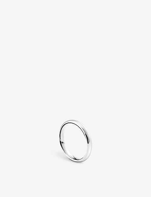 BUCHERER FINE JEWELLERY: Classics 18ct white-gold wedding ring