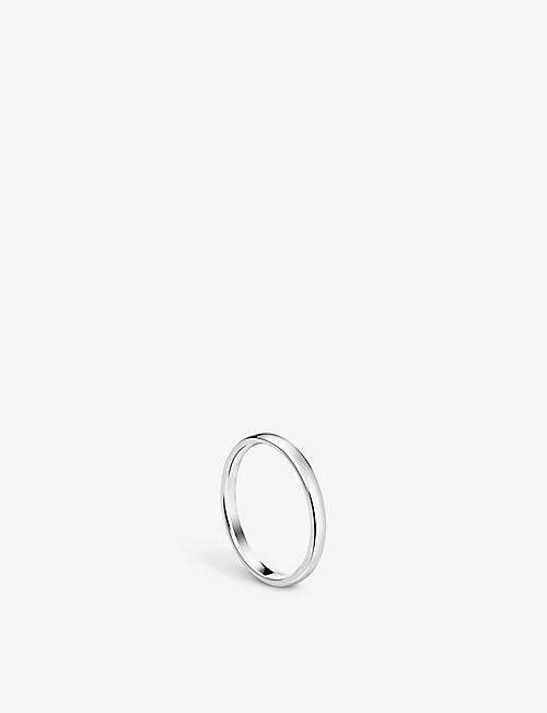 BUCHERER FINE JEWELRY: Joy 18ct white-gold wedding ring