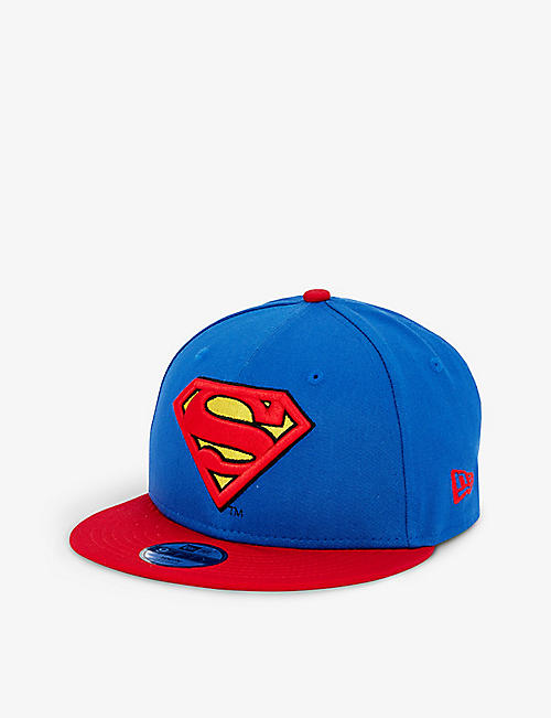 NEW ERA: Superman embroidered cotton cap