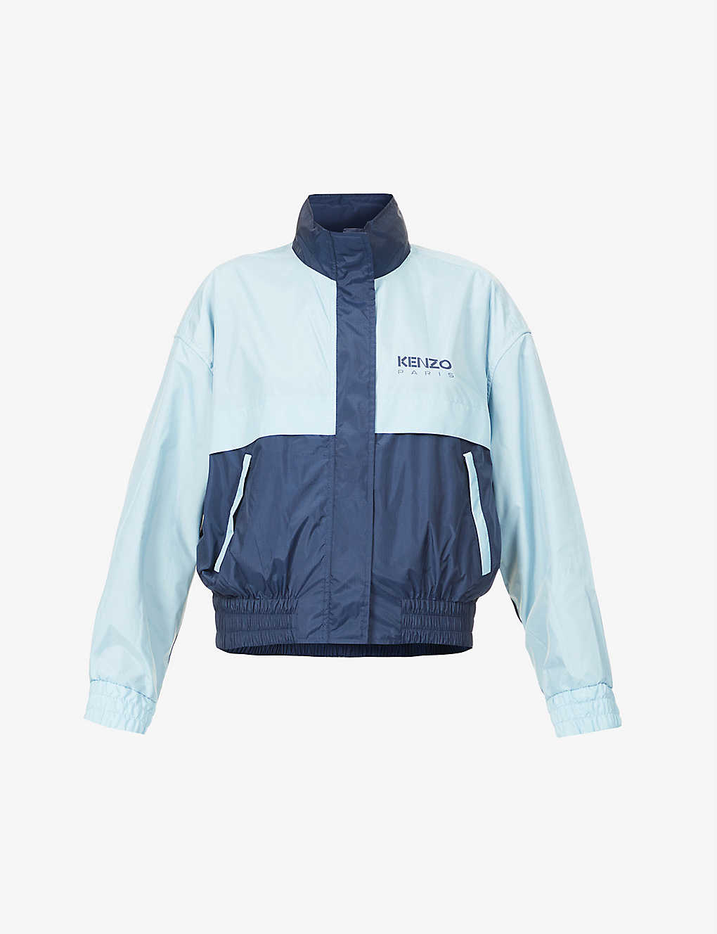 Selfridges & Co Women Clothing Jackets Outdoor Jackets Logo-print colour-block shell jacket 