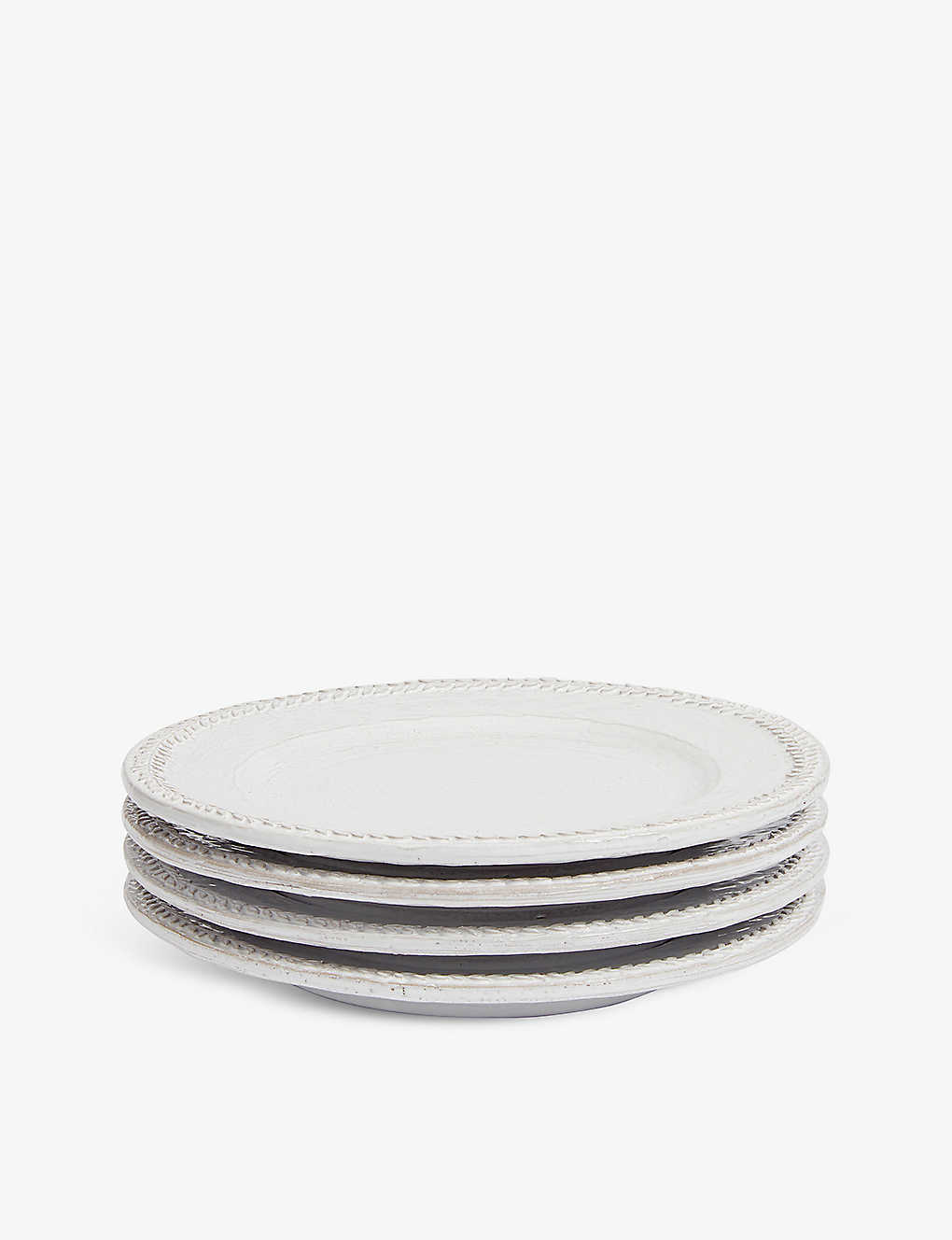 Soho Home Hillcrest Handmade Stoneware Side Plates Set Of Four