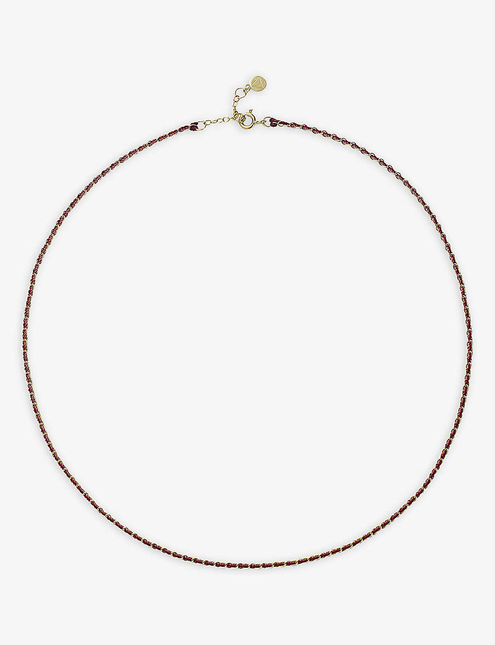 The Alkemistry Auric Love 18ct Yellow Gold And Thread Necklace