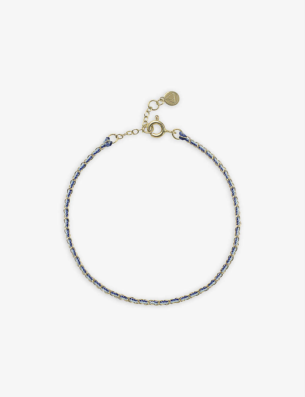 The Alkemistry Auric Nurture 18ct Yellow-gold And Thread Bracelet In 18ct Yellow Gold