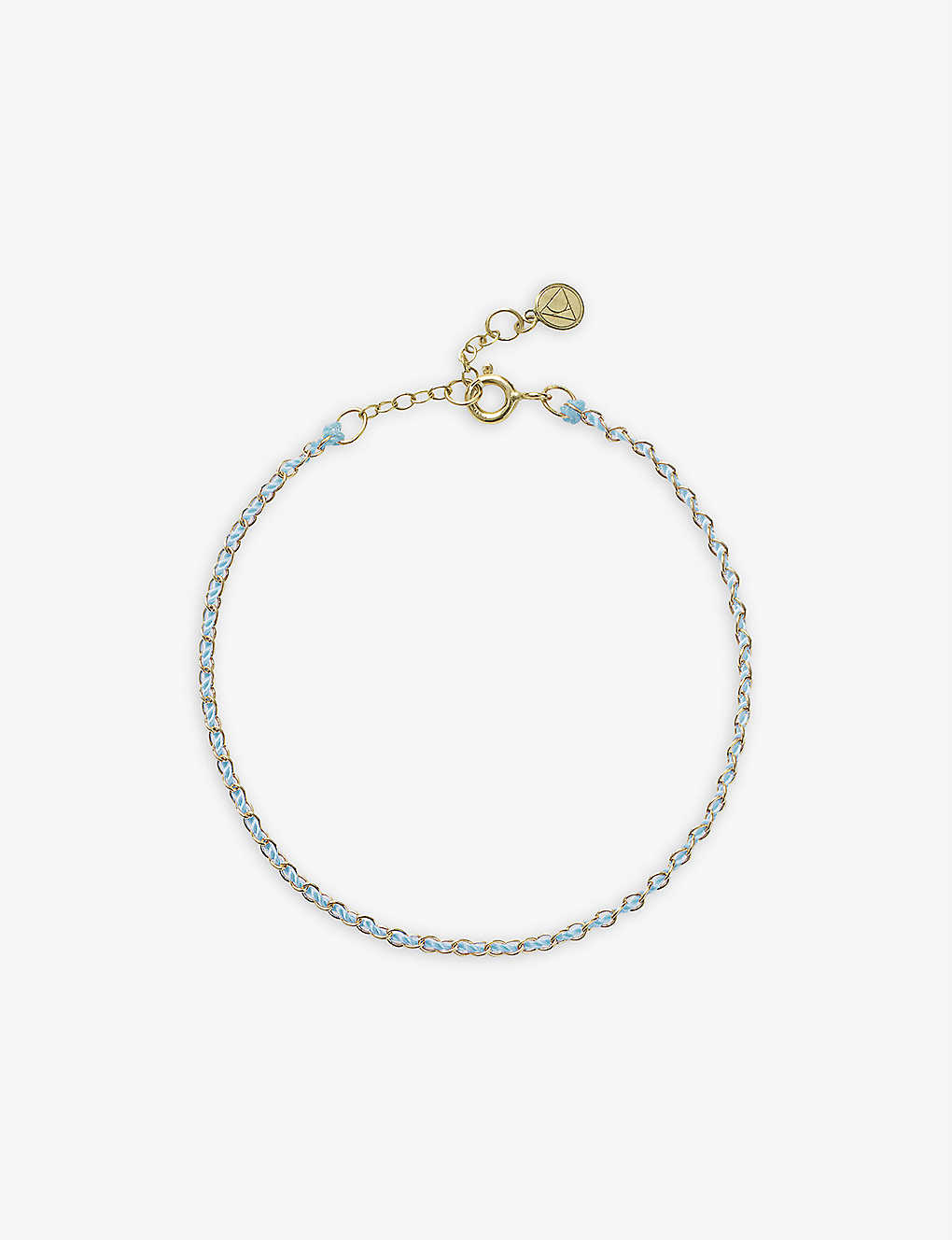 The Alkemistry Womens 18ct Yellow Gold Auric 'nurture' 18ct Yellow-gold And Thread Bracelet