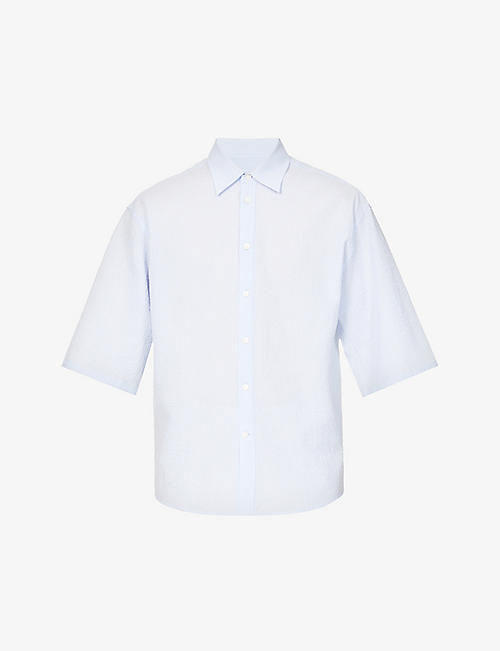 TIGER OF SWEDEN: Kevin relaxed-fit stretch-cotton shirt